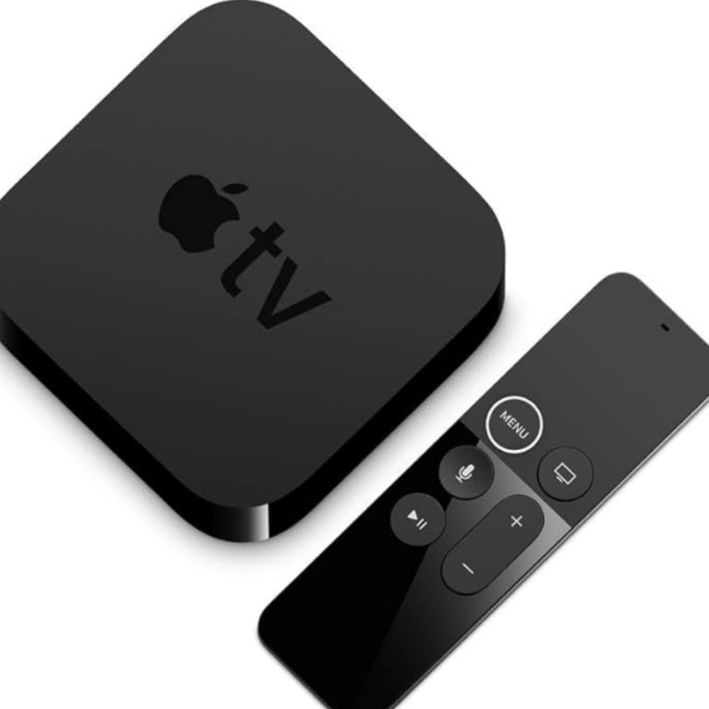 Apple TV 4K Streaming Device with Black Remote